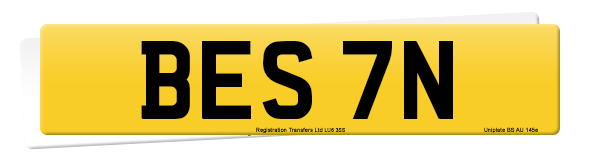 Registration number BES 7N